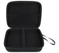 GARVALON Paquet à Kalimba Pratique 17 Notes 22x15x7 Cm en Polyester et Eva Résistant Filet de Rangement, Conteneur de Transport Rigide pour Piano à Pouces, Protection Solide pour Musiciens