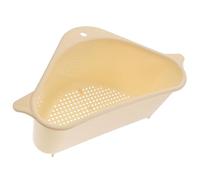 GARVALON Passoire Triangulaire en Plastique PP Structure Renforcée, Panier de Vidange Suspendu pour Évier, Rangement Vaisselle et Chiffon, Usage la Cuisine et Piscine Couleur Aléatoire