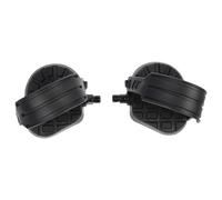 GARVALON Pédales de Vélo Appartement Réglables Antidérapantes Plastique de Pédales pour Vélo de Fitness Intérieur avec Grip Robuste et Design Ergonomique