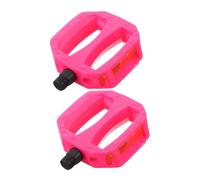 GARVALON Pédales Garçon Fille Plastique Résistant Antidérapant Filetage Pouce Pédales Remplacement pour Garçon Fille Adaptées VTT et Tricycle avec Réflecteurs Latéraux