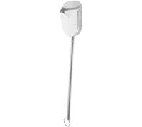 GARVALON Pelle à Fientes D’Oiseaux en Acier Inoxydable Manche Télescopique Ramasse-Crottes pour Poulailler Outil de Nettoyage pour Cages et Reptiles 1 Pièce Usage Intérieur et