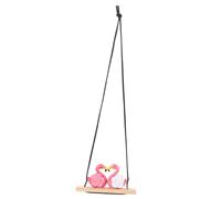 GARVALON Pendentif De Rétroviseur Flamingo Décoration Suspendue Pour Voiture Ornement Esthétique Intérieur Accessoire De Miroir Arrière Charm Unique