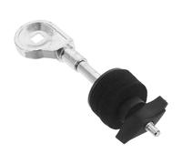 GARVALON Pied de Batterie en Métal Robuste, Support de Cymbale Intégré, Accessoire de Montage pour Empileur de Cymbales, Pièce Détachée pour Kit de Batterie, Compatible Percussions,