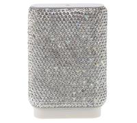 GARVALON Pilulier à Paillettes 6 Compartiments Portable Petit Pilulier de Voyage pour Paquet à Main Organisateur Quotidien Matin Midi Soir Boîte à Pilules Compacte et Élégante pour