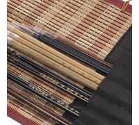 GARVALON Pinceau Calligraphie Chinoise Ensemble Traditionnel Pinceaux à Encre Fins pour Peinture et Écriture Artistique