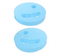 GARVALON Planche de Natation Flottante pour Garçon et Filles 2 Pièces Matériau Léger et Solide Couleur Bleu Clair Tableau d'Entraînement de Natation Portable pour Débutants Accessoire