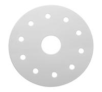 GARVALON Plaque Conductrice en Acier Inoxydable pour Plaque de Cuisson Induction, Adaptateur Induction Compatible Casseroles et Marmites, Diffusion Uniforme Chaleur Cuisine