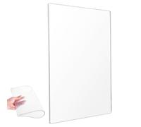 GARVALON Plaque de Gel Flexible A3 pour Impression Gel Planche Transparente Réutilisable pour Scrapbooking et Activités Artistiques DIY Nettoyage Facile