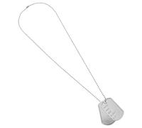 GARVALON Plaques D'Identité Personnalisées Pour Hommes Colliers Bijoux Breloques Chaînes Cosplay Plaques À Estampiller Soi-Même Pendentifs En Métal