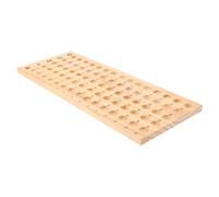 GARVALON Plateau de Bingo Bois Massif Bois Montessori Jeu Mathématique Comptage Accessoires pour Groupes et Éducation Garçon Fille