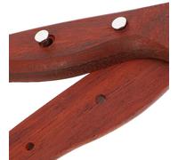 GARVALON Poignée de Couteau en Bois Massif Antidérapante Ergonomique Manche de Remplacement pour Couteau Cuisine Chef Accessoire de Coupe-Légumes Installation Facile Usage Domestique