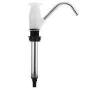 GARVALON Pompe à Eau Manuelle Blanche pour Camping-car, Distributeur D'eau au Robinet, Outil de Pompage pour Remorque, Pompe à Main de Rechange, Système D'eau Douce Robuste et Pratique