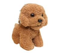GARVALON Porte Clés Peluche de Chien Décoratif Pendentif et Portable Accessoire pour Sacs et Clés