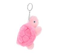 GARVALON Porte-clés Tortue en Peluche Mignon Garçon Et Filles Format Petit Coloris Rose Décoratif Paquet à Dos Accessoire Présent