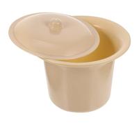 GARVALON Pot de Chambre Urinoir Épais avec Couvercle, en Plastique Robuste, Adapté aux Personnes Âgées, Garçon et Filles et Femmes Enceintes, Pot de Nuit Portable pour Usage Domestique