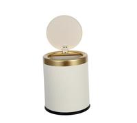 GARVALON Poubelle Cuisine Intelligente Automatique 10L sans Contact avec Couvercle Grosse Capacité Beige Cuisine Salon et Chambre Gestion Hygiénique des Déchets