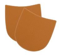 GARVALON Protège-talons Antidérapants Caoutchouc pour Réparation Semelles Chaussures Coussinets Durables pour Talon Sneakers Hommes Femmes Protection Antidérapante et Remplacement Facile