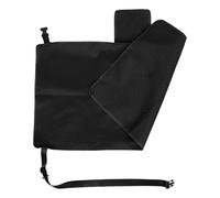 GARVALON Rallonge de Siège D’Avion pour Garçon et Filles Repose-Pieds de Voyage Portable Noir 79X44 CM Support Confortable pour Lit D’Avion Bébé Accessoire pour Voyage en Avion