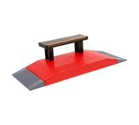 GARVALON Rampe Mini Skateboard Doigt Plastique Accessoires Parc Skateboard Doigts Obstacle Modulaire pour Garçon Fille et Adultes