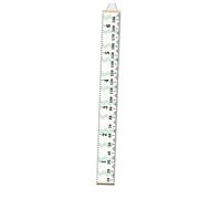 GARVALON Règle De Hauteur Amovible Pour Garçon Fille De Croissance Décoration Murale Mince Verte Mesure Précise Et Pour Garçons Et Filles