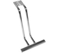 GARVALON Repose-pieds Amovible en Métal Argenté Compatible Fauteuil de Salon et Équipement de Coiffure pour Salon de Barbier Fixation Sécurisée