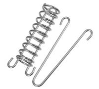 GARVALON Ressort Amortisseur Laisse Chien Acier Inoxydable Tension Forte pour Contrôle et Liberté de Grands Chiens Résistant et Anti-déformation