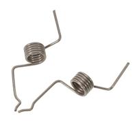 GARVALON Ressort de Porte de Réfrigérateur 2 Pièces en Acier Inoxydable 13-106-5 Tours Accessoires Électroniques Compatibles Cadre Vertical Kit Remplacement Ressort Charnière pour