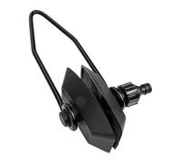 GARVALON Rinceur Moteur Bateau Cadre Robuste Connexion Rapide Compatible Tuyau de Jardin Noir