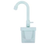 GARVALON Robinet Cuisine à Eau pour Évier, Accessoire de Jeu D'imitation en Plastique sans Pile, Couleur Vert Clair, Ensemble Cuisine Garçon Fille, Circuit d'eau Électrique Réaliste, Jeu