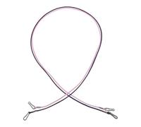 GARVALON Sangles de Ski pour Garçon et Filles 2 Pièces Pinces Élastiques Réglables pour Moufles à Doigts Séparés Cordon Anti-Perte Lot Rose et Bleu Accessoires Hiver pour Moufles de