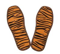 GARVALON Semelles Antidérapantes Oxford Résistantes pour Pantoufles Homme et Femme Coussinets de Pied Chauds et Durables pour Usage Intérieur Confort Hivernal Accessoires de Chaussures DIY