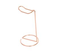 GARVALON Support Casque Bureau Alliage Doré Rose Support Pratique et Compact pour Casque Audio Maintien Stable et Facile à Utiliser sur Bureau