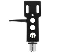 GARVALON Support de Cellule Phono pour Platine Vinyle Dj, Porte-cellule de Remplacement Noir, Compatible Cartouche à Fil, Accessoire de Montage pour Tourne-disques et Platines Analogiques,