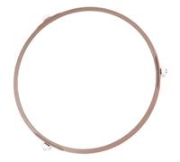 GARVALON Support de Plateau Tournant en Verre pour Four Micro-Ondes, Anneau à Rouleaux 1,2 CM, Accessoire pour Cuisson et Réchauffage Cuisine