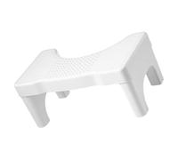 GARVALON Tabouret Toilette Ergonomique Repose Pied Wc Confortable pour Adultes Marche Pied Robuste Design Simple pour Améliorer la Position Physiologique Salle de Bain