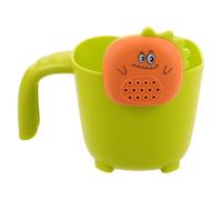GARVALON Tasse de Rinçage Garçon Fille PP Sécurisée avec Poignée Ergonomique Gobelet de Bain Multifonction pour Lavage Cheveux et Bain pour Garçon Fille