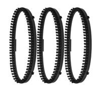 GARVALON Tête de Brosse à Vêtements Vapeur Accessoire Rechange 3 Pièces pour Brosse de Défroisseur Usage Personnel et Professionnel