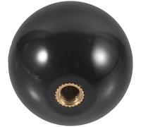 GARVALON Tête de Joystick de Jeu 35mm Noire en Plastique, Accessoire pour Simulateurs de Jeux de Balle, Pièce de Rechange pour Manette Arcade, Compatible Jeux Vidéo D’Arcade, Contrôle