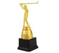 GARVALON Trophée de Billard Plastique Doré Résistant pour Joueurs de Snooker et Pool Coupe de Récompense pour Tournois et Soirées Réutilisable