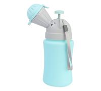 GARVALON Urinoir Portable pour Garçon et Filles Garçon Bouteille D’Urinoir 1 Pièce Léger et Compact Toilette D’Urgence pour Voiture Urinoir D’Urgence Pratique Fuite Couleur Vert Pâle