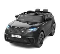 Garvee 12V Voiture Electrique Enfànt, Land Rover Licenciée avec Télécommande, Musique & MP3, Véhicule Électrique pour Enfants 3 an+(Noir)
