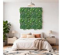 Garvee 20" Artificial Plant Wall Panel, Faux Greenery Backdrop Décor with UV Protection for Privacy Screen Fence Covering, Lightweight, Stability