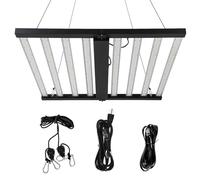 Garvee 600/720/1000w Lampe LED Horticole à 8 Bandes, 230V Lampe Plante Interieur avec Lumière Réglable et Pliable, Couvre 4x4 Pieds, Convient Aux Plantes D'intérieur, Aux Semis y Aux Légumes