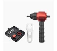 Garvee Adaptateur pistolet à riveter électrique M3-M8 pour perceuse sans fil - Outil professionnel insertion d’écrous, kit complet avec embout et extracteur - Poignée antidérapante - Compatible