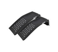 Garvee avec 2 pièces de rampes de Levage en Acier pour Voiture - Acier Solide Robuste, capacité de 4000 lbs, Rampe de Levage Stable pour Voitures, camions, Motos, Couleur Noire.