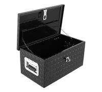 Garvee Boîte à Outils en Aluminium 20" pour Camion - Plaque diamantée Robuste - Étanche avec Serrure et poignées latérales - Légère, Durable, idéale pour remorque ou Camping-Car - Organisation