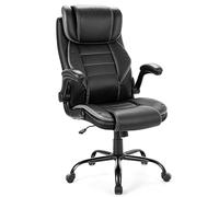 Garvee Chaise De Bureau Ergonomique avec Soutien Lombaire 3D Et Système à Double Ressort, Appui-Tête Et Accoudoirs Réglables, Dossier Inclinable 90-135°, Pivot 360° - Max 160 Kg