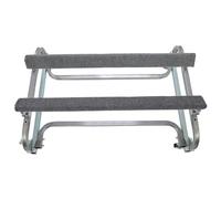 Garvee Chariot Robuste pour Jet Ski 1300 lbs - Support Marin galvanisé réglable, 4 roulettes avec Freins - Idéal pour Transport et Rangement sécurisé de PWC - Couleur : None