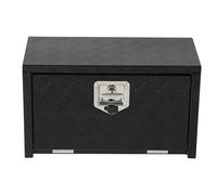Garvee Coffre à outils sous caisse aluminium robuste étanche pour pick-up/remorque - Sécurité et organisation idéale - Idéal atelier mécanique et pros auto, noir, 61×30×36cm(LxlxH)