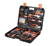 Garvee Coffret d’Outils 236PCS - Set Complet de Réparation Maison & Automobile avec Douilles 1/4" & 3/8", Cliquet, Tournevis, Pinces, Marteau - Boîte de Rangement - Pour Bricolage, Mécanique